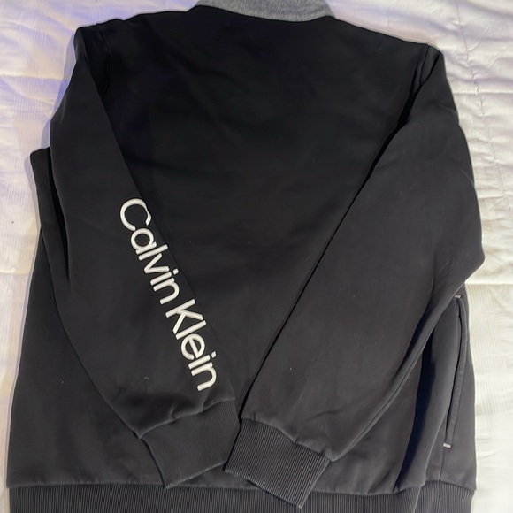 BNWOT Calvin Klein Mens Tracksuit Zip Up Jacket Size Large - Picture 10 of 10